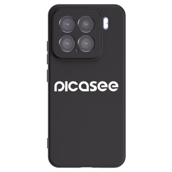 Picasee Μαύρη θήκη σιλικόνης για Xiaomi 15 - Picasee - new logo - white