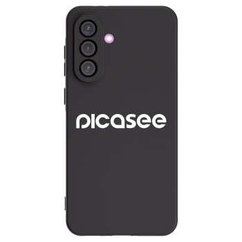 Picasee Μαύρη θήκη σιλικόνης για Samsung Galaxy A36 5G - Picasee - new logo - white