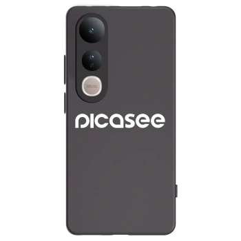 Picasee Μαύρη θήκη σιλικόνης για Vivo V50 Lite 5G - Picasee - new logo - white