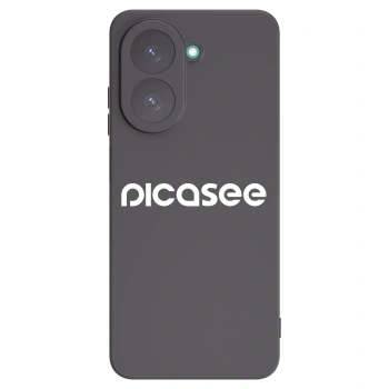 Picasee Μαύρη θήκη σιλικόνης για Xiaomi Redmi A5 - Picasee - new logo - white