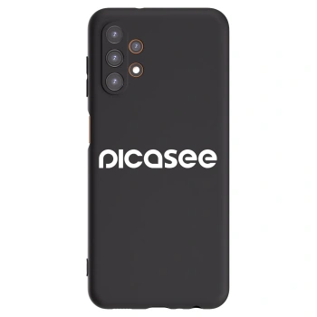 Picasee Μαύρη θήκη σιλικόνης για Samsung Galaxy A13 5G - Picasee - new logo - white