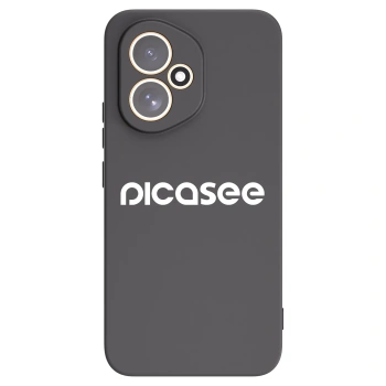 Picasee Μαύρη θήκη σιλικόνης για Honor 400 5G - Picasee - new logo - white
