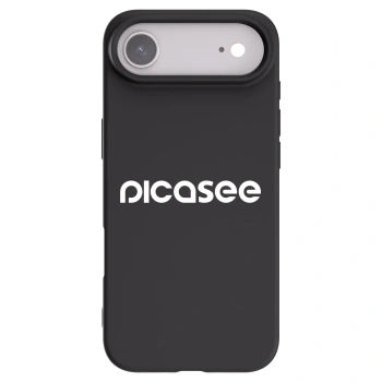 Picasee Μαύρη θήκη σιλικόνης για Apple iPhone Air - Picasee - new logo - white