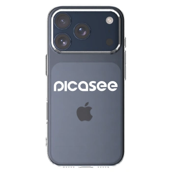 Picasee διαφανής θήκη σιλικόνης Apple iPhone 17 Pro - Picasee - new logo - white