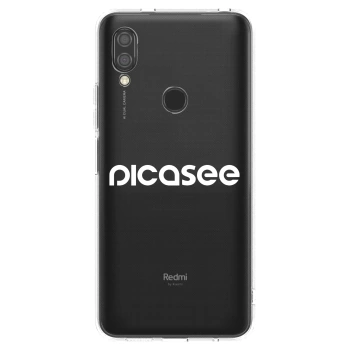 Picasee διαφανής θήκη σιλικόνης Xiaomi Redmi 7 - Picasee - new logo - white