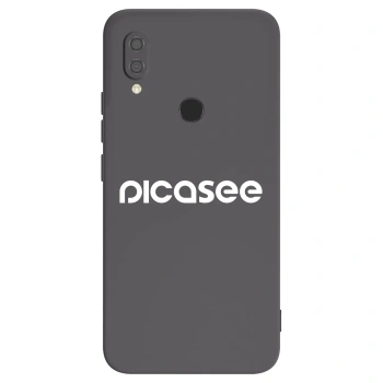 Picasee Μαύρη θήκη σιλικόνης για Xiaomi Redmi 7 - Picasee - new logo - white