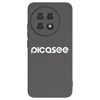 Picasee Μαύρη θήκη σιλικόνης για OnePlus 13R 5G - Picasee - new logo - white