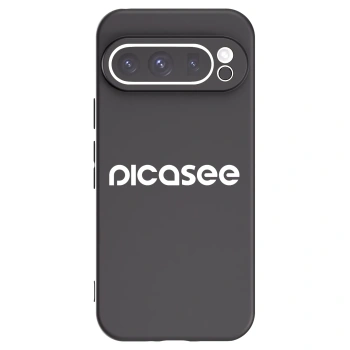 Picasee Μαύρη θήκη σιλικόνης για Google Pixel 9 Pro XL - Picasee - new logo - white
