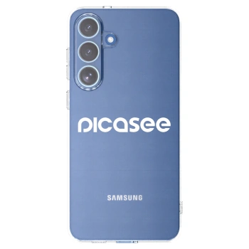 Picasee διαφανής θήκη σιλικόνης Samsung Galaxy S25 FE 5G - Picasee - new logo - white
