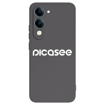 Picasee Μαύρη θήκη σιλικόνης για Vivo Y29s 5G - Picasee - new logo - white