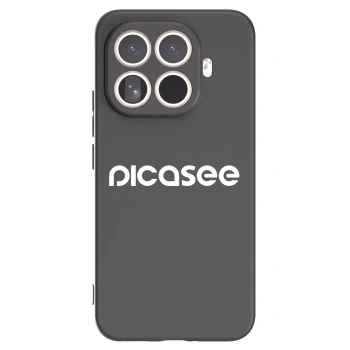 Picasee Μαύρη θήκη σιλικόνης για Xiaomi 15T Pro - Picasee - new logo - white