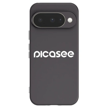 Picasee Μαύρη θήκη σιλικόνης για Google Pixel 10 - Picasee - new logo - white