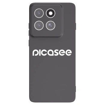 Picasee Μαύρη θήκη σιλικόνης για Motorola Edge 60 Fusion - Picasee - new logo - white