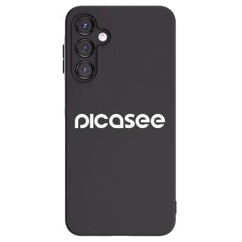 Picasee Μαύρη θήκη σιλικόνης για Samsung Galaxy A16 4G - Picasee - new logo - white