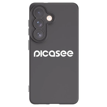 Picasee Μαύρη θήκη σιλικόνης για Samsung Galaxy S26 - Picasee - new logo - white