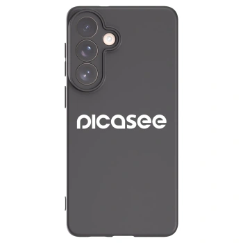 Picasee Μαύρη θήκη σιλικόνης για Samsung Galaxy S26+ - Picasee - new logo - white
