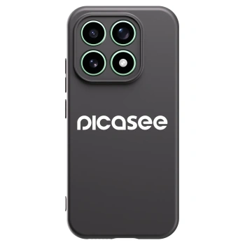 Picasee Μαύρη θήκη σιλικόνης για Xiaomi 17 - Picasee - new logo - white
