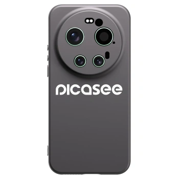 Picasee Μαύρη θήκη σιλικόνης για Xiaomi 17 Ultra - Picasee - new logo - white