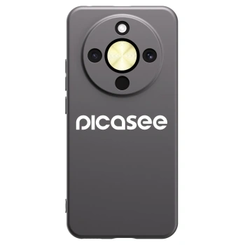 Picasee Μαύρη θήκη σιλικόνης για Honor Magic8 Lite 5G - Picasee - new logo - white