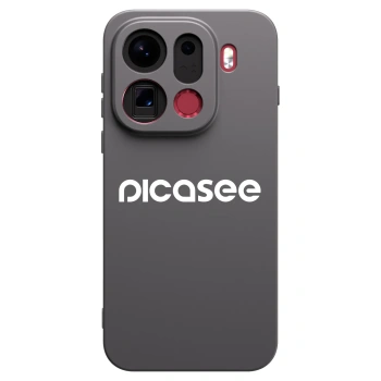 Picasee Μαύρη θήκη σιλικόνης για OPPO Find X9 Pro - Picasee - new logo - white