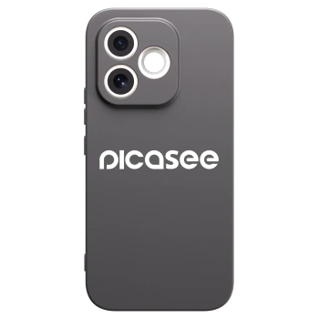 Picasee Μαύρη θήκη σιλικόνης για Honor 600 Lite - Picasee - new logo - white