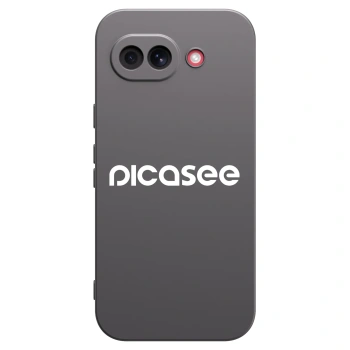 Picasee Μαύρη θήκη σιλικόνης για Google Pixel 10a - Picasee - new logo - white