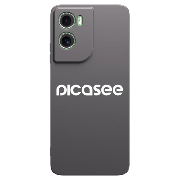 Picasee Μαύρη θήκη σιλικόνης για Motorola Moto G06 - Picasee - new logo - white
