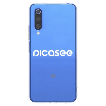 Picasee διαφανής θήκη σιλικόνης Xiaomi Mi 9 SE - Picasee - new logo - white