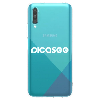 Picasee διαφανής θήκη σιλικόνης Samsung Galaxy A30s A307F - Picasee - new logo - white