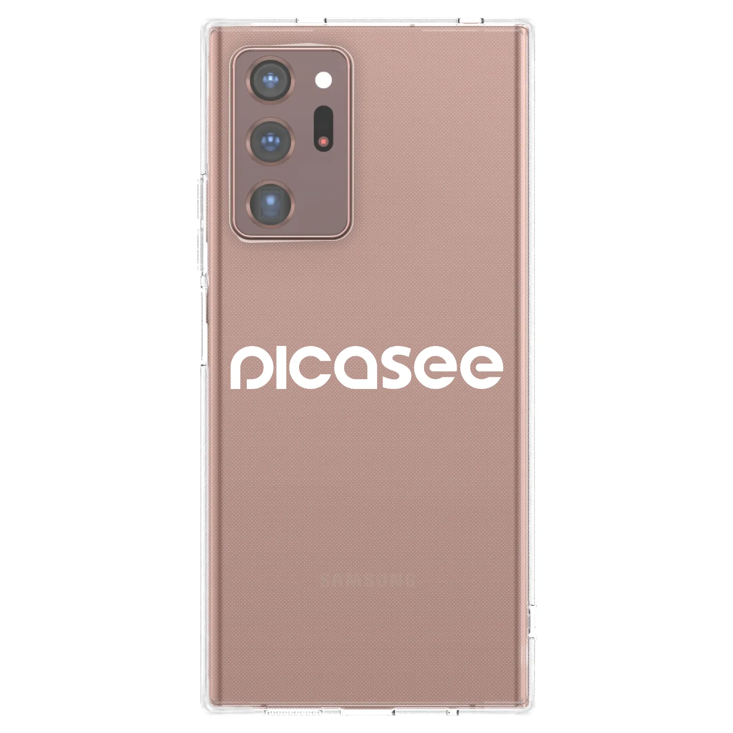 Picasee διαφανής θήκη σιλικόνης Samsung Galaxy Note 20 Ultra - Picasee - new logo - white