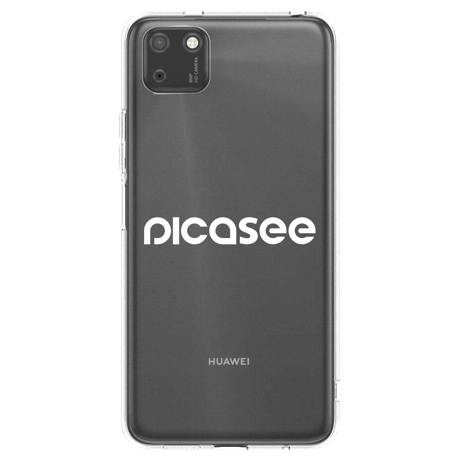 Picasee διαφανής θήκη σιλικόνης Huawei Y5P - Picasee - new logo - white