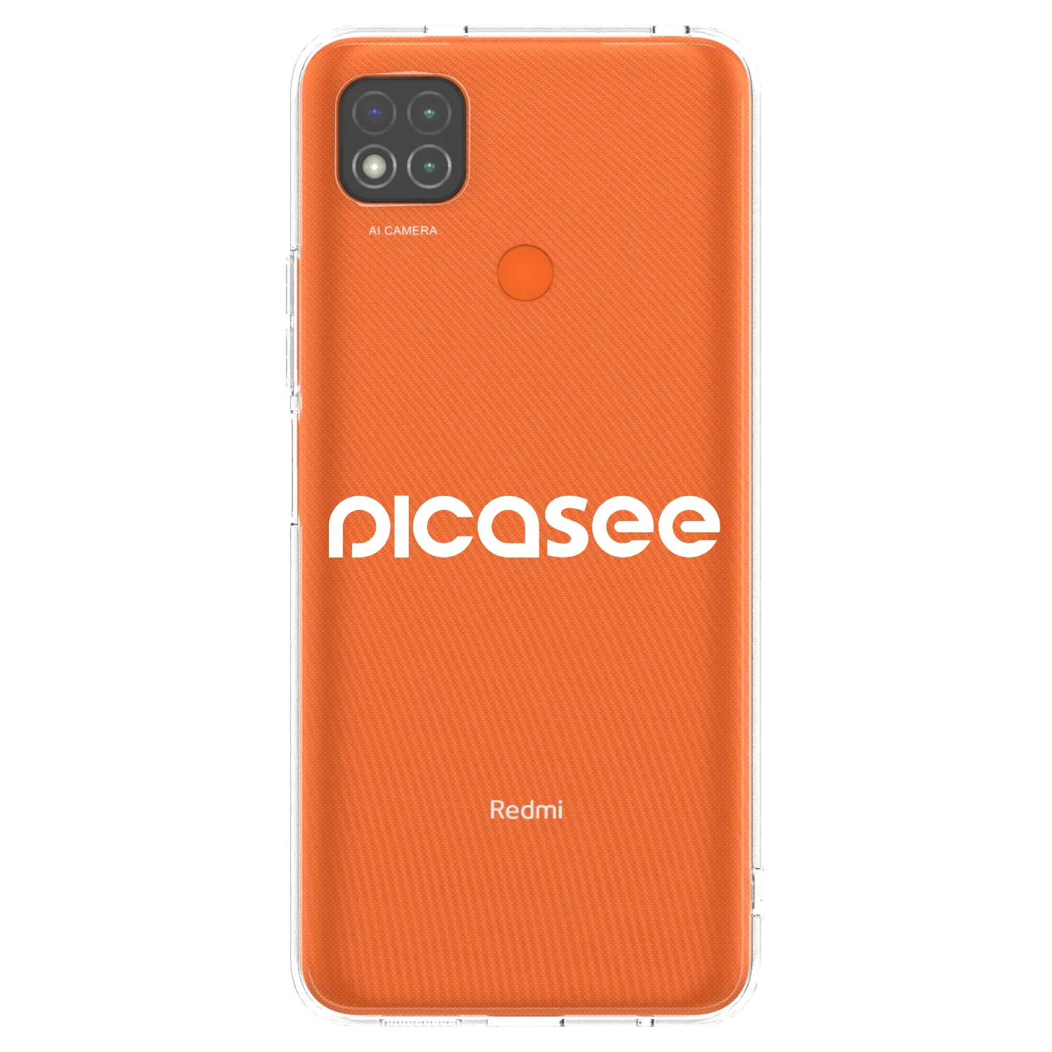 Picasee διαφανής θήκη σιλικόνης Xiaomi Redmi 9C - Picasee - new logo - white
