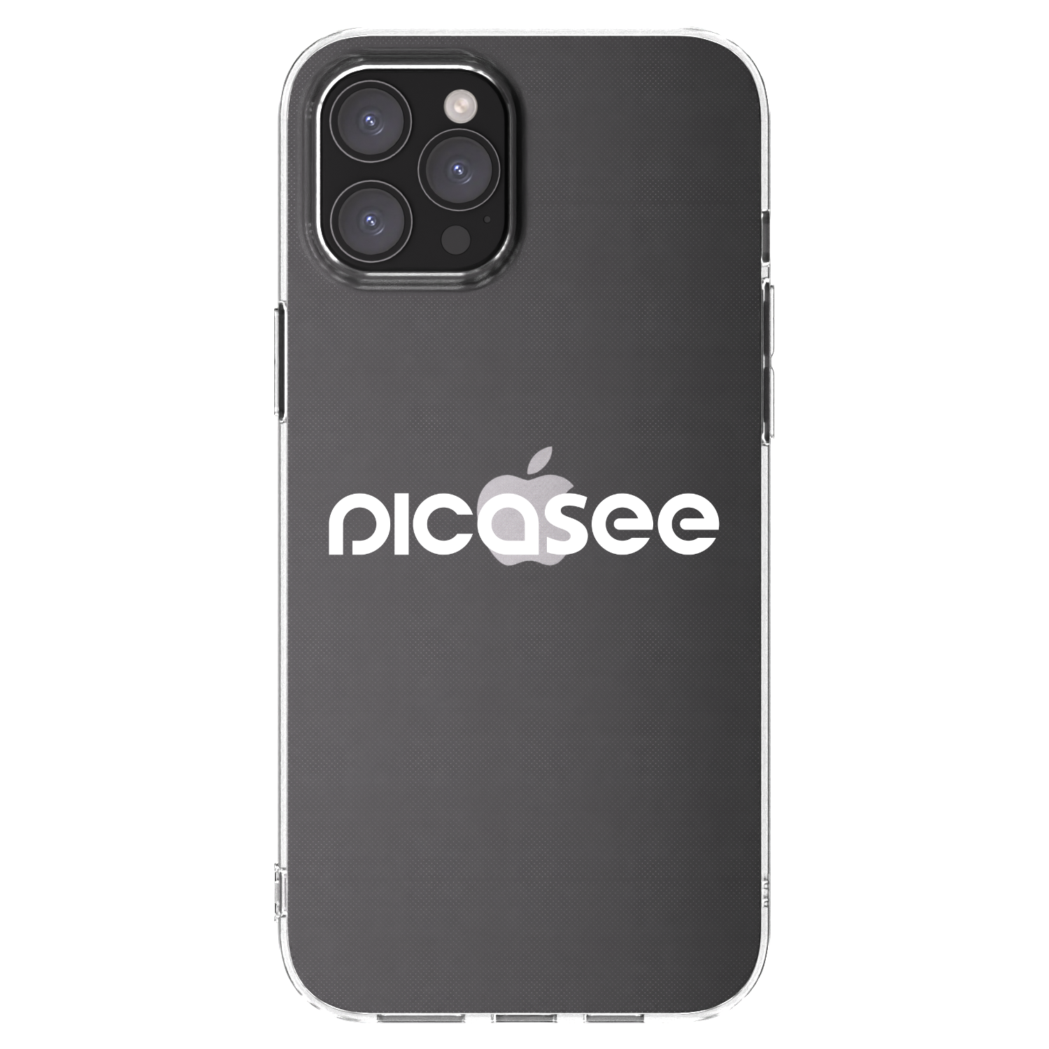 Picasee διαφανής θήκη σιλικόνης Apple iPhone 12 Pro Max - Picasee - new logo - white