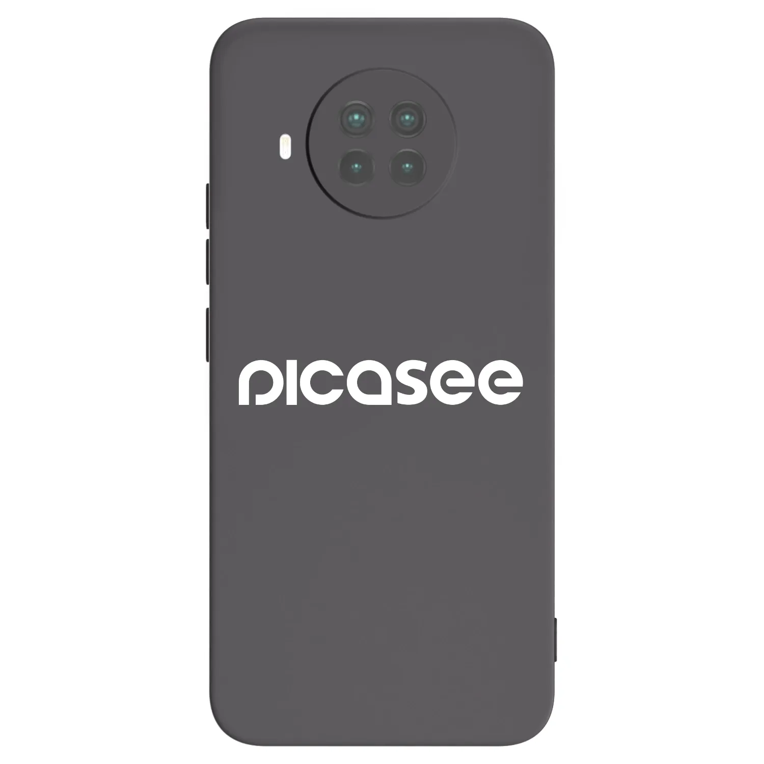 Picasee Μαύρη θήκη σιλικόνης για Xiaomi Mi 10T Lite - Picasee - new logo - white
