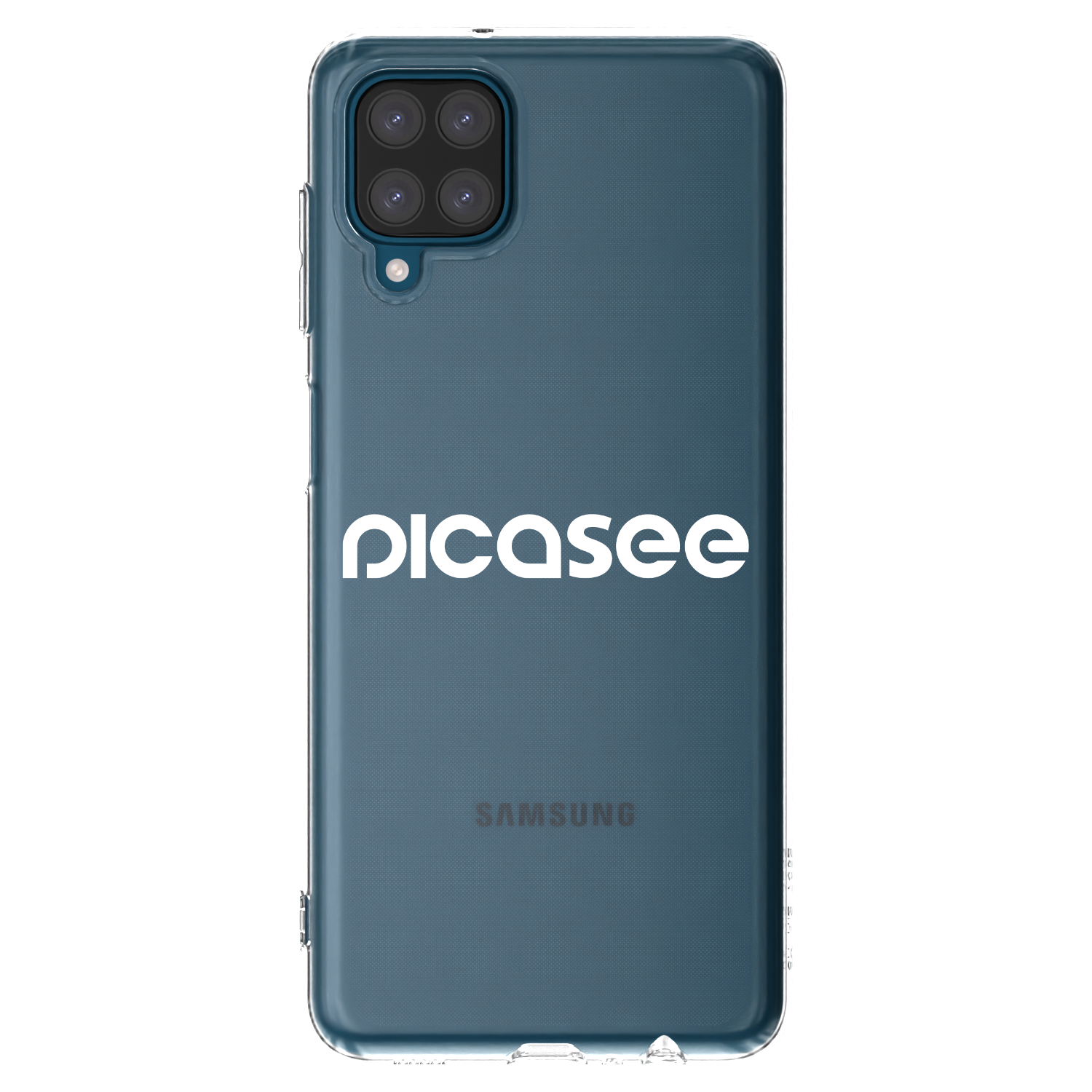 Picasee διαφανής θήκη σιλικόνης Samsung Galaxy A12 A125F - Picasee - new logo - white