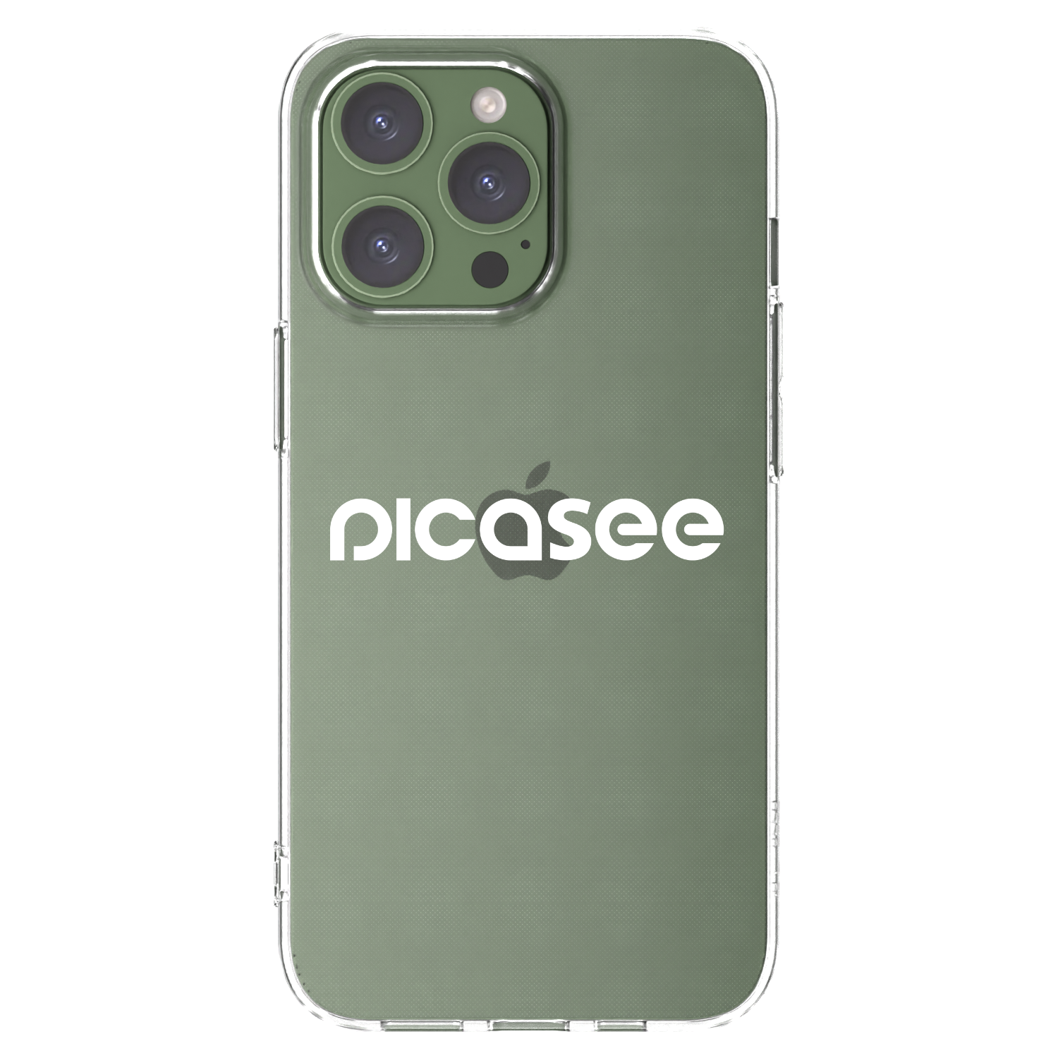 Picasee διαφανής θήκη σιλικόνης Apple iPhone 13 Pro - Picasee - new logo - white