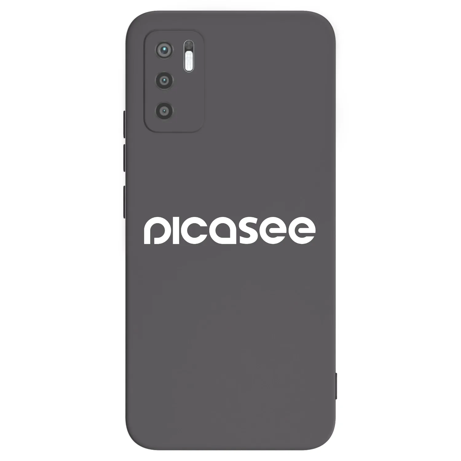 Picasee Μαύρη θήκη σιλικόνης για Xiaomi Redmi Note 10 5G - Picasee - new logo - white