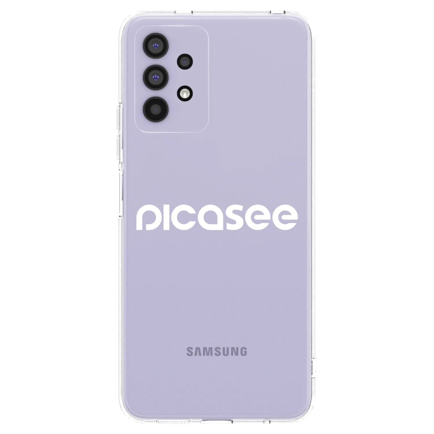 Picasee διαφανής θήκη σιλικόνης Samsung Galaxy A32 4G SM-A325F - Picasee - new logo - white