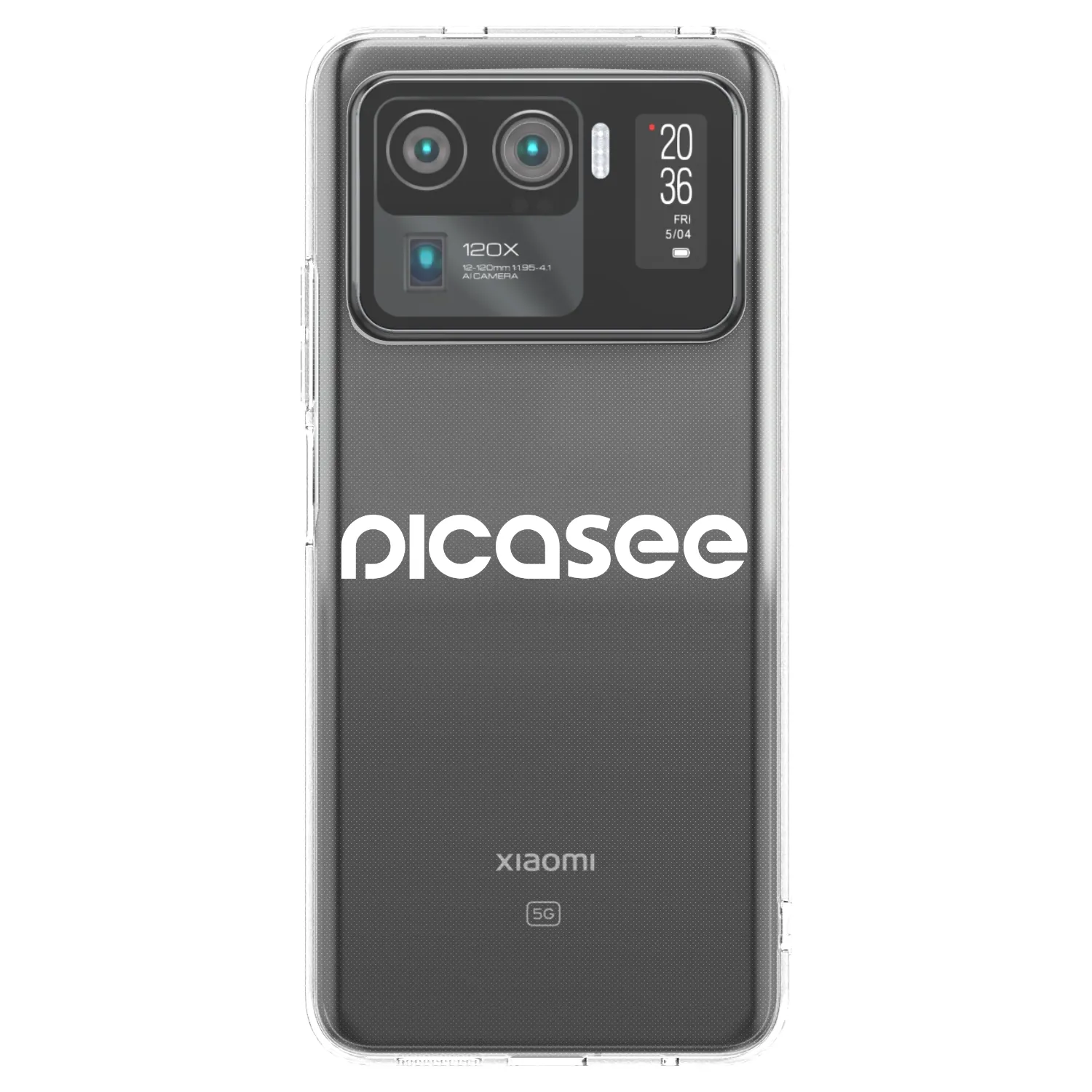 Picasee διαφανής θήκη σιλικόνης Xiaomi Mi 11 Ultra - Picasee - new logo - white