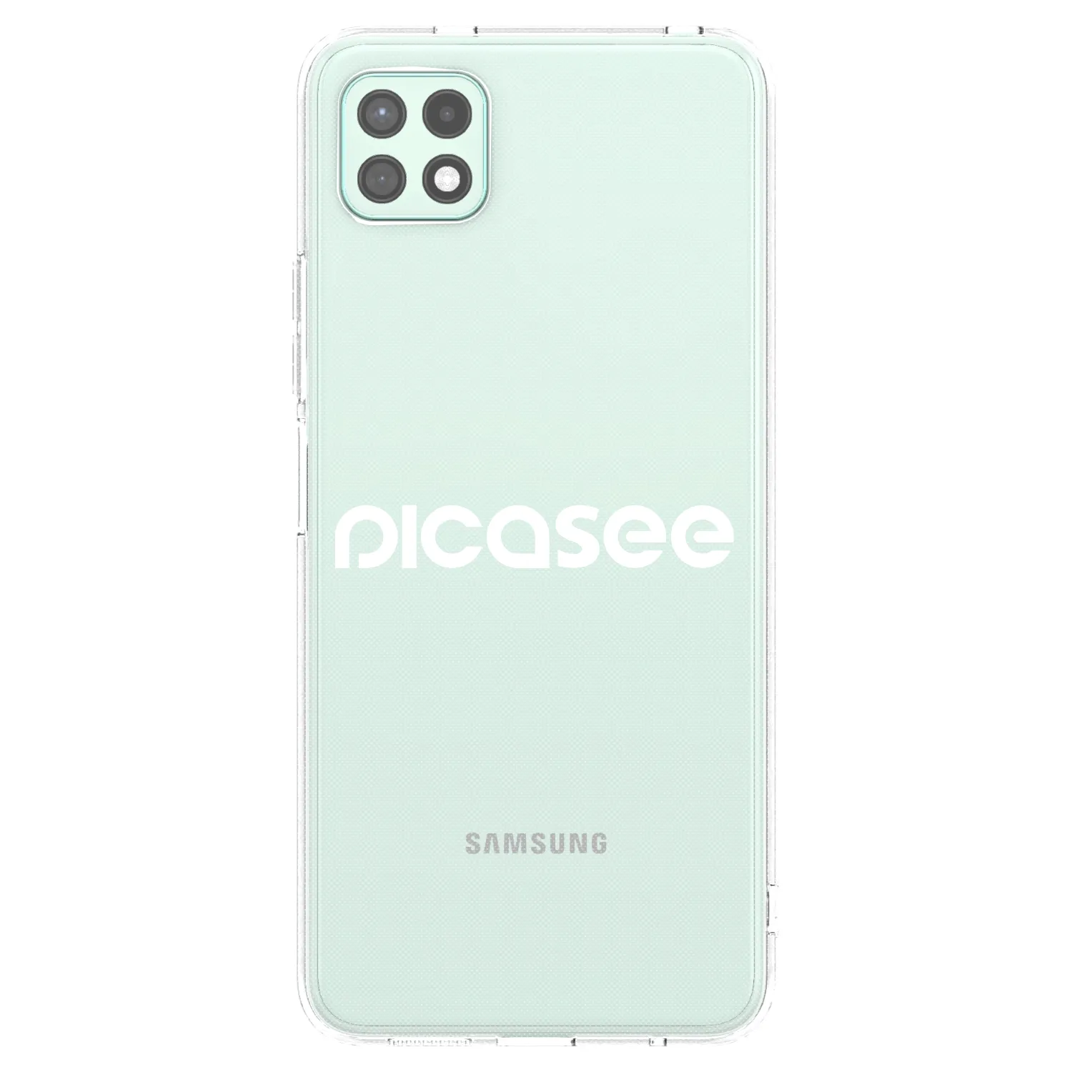 Picasee διαφανής θήκη σιλικόνης Samsung Galaxy A22 A226B 5G - Picasee - new logo - white