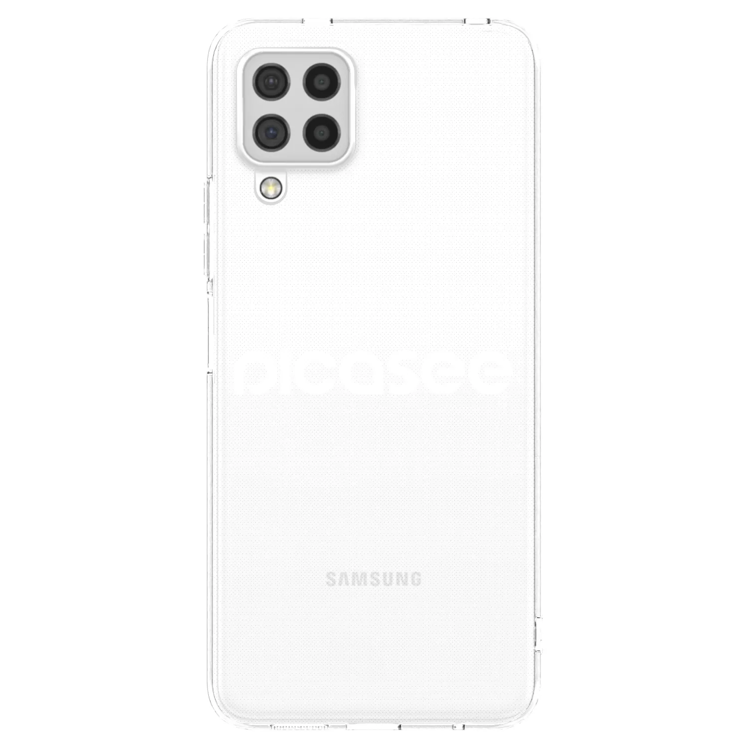 Picasee διαφανής θήκη σιλικόνης Samsung Galaxy A22 A225F 4G - Picasee - new logo - white