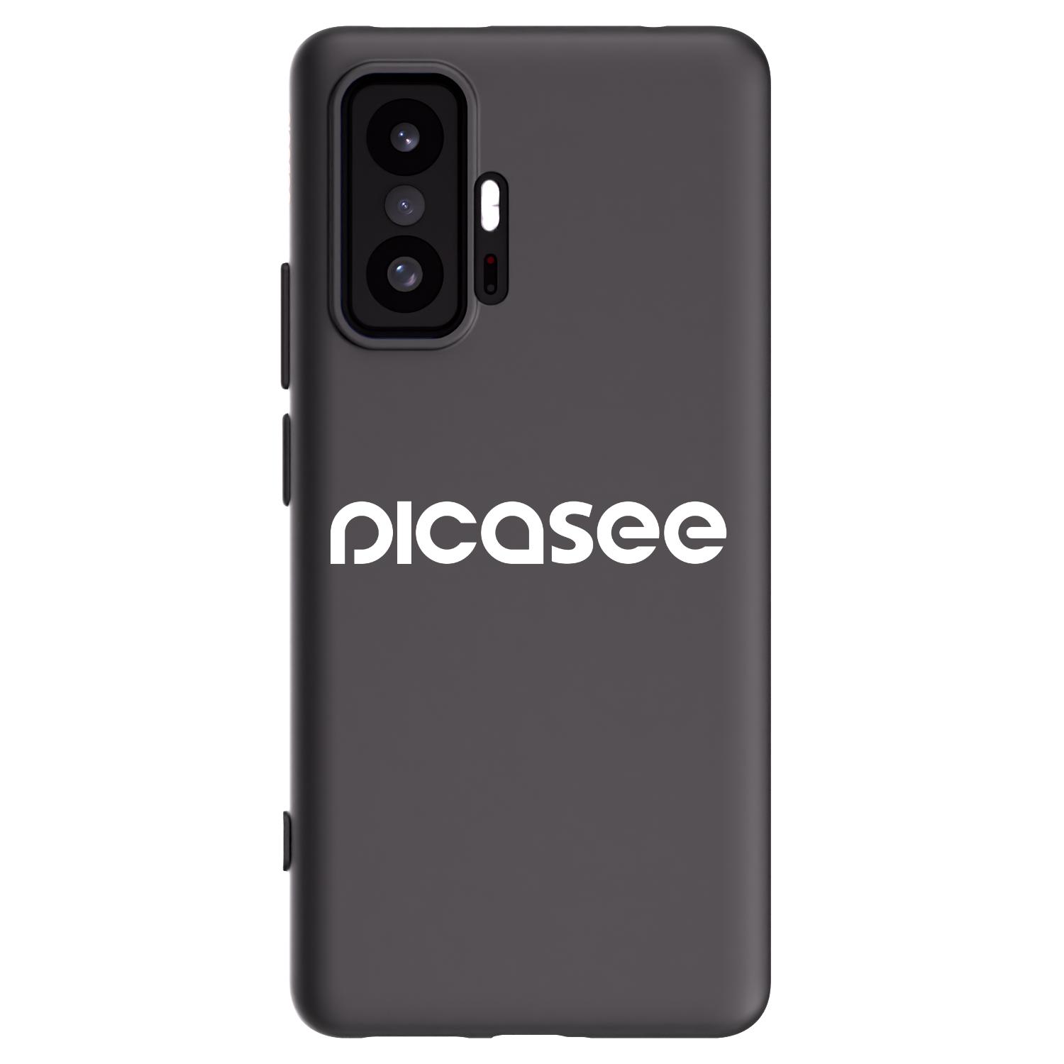 Picasee Μαύρη θήκη σιλικόνης για Xiaomi 11T - Picasee - new logo - white