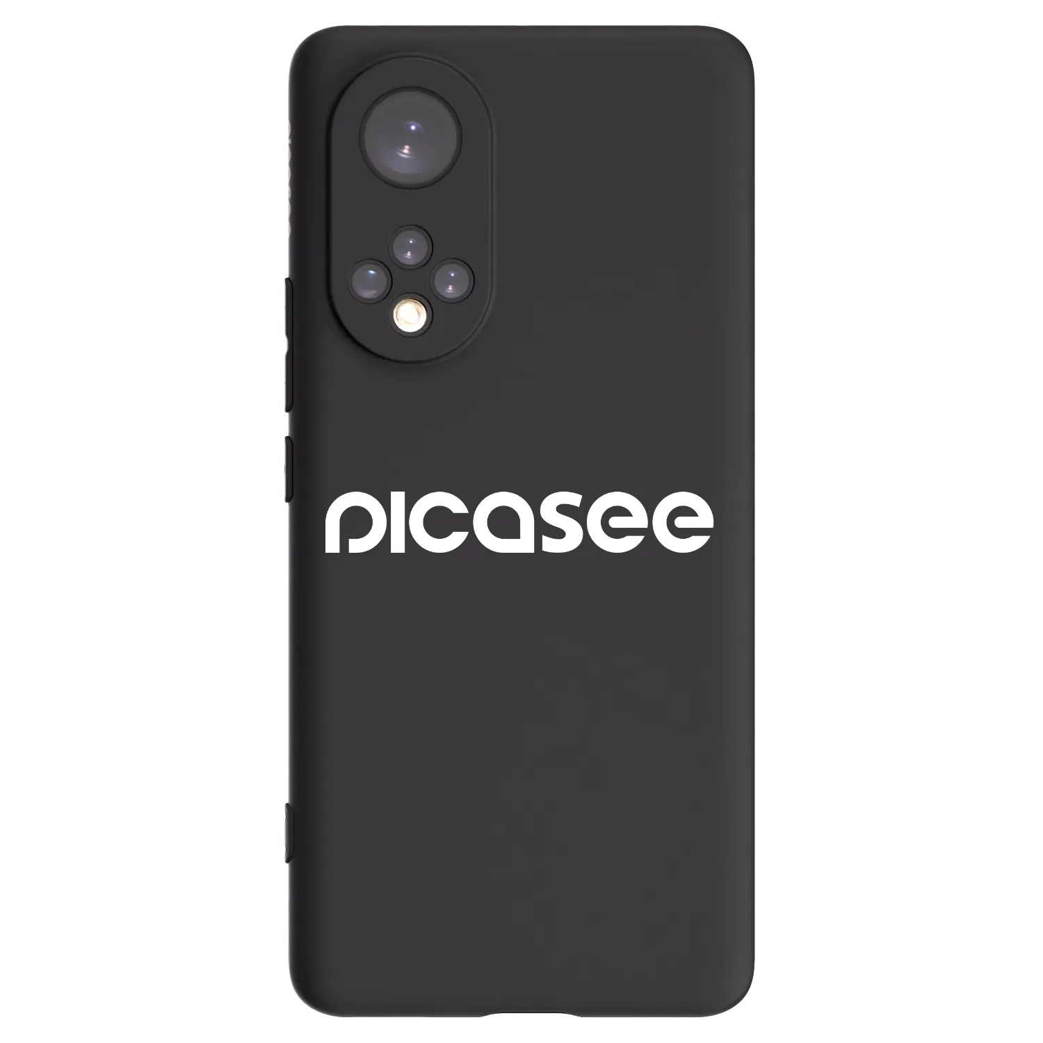 Picasee Μαύρη θήκη σιλικόνης για Honor 50 5G - Picasee - new logo - white