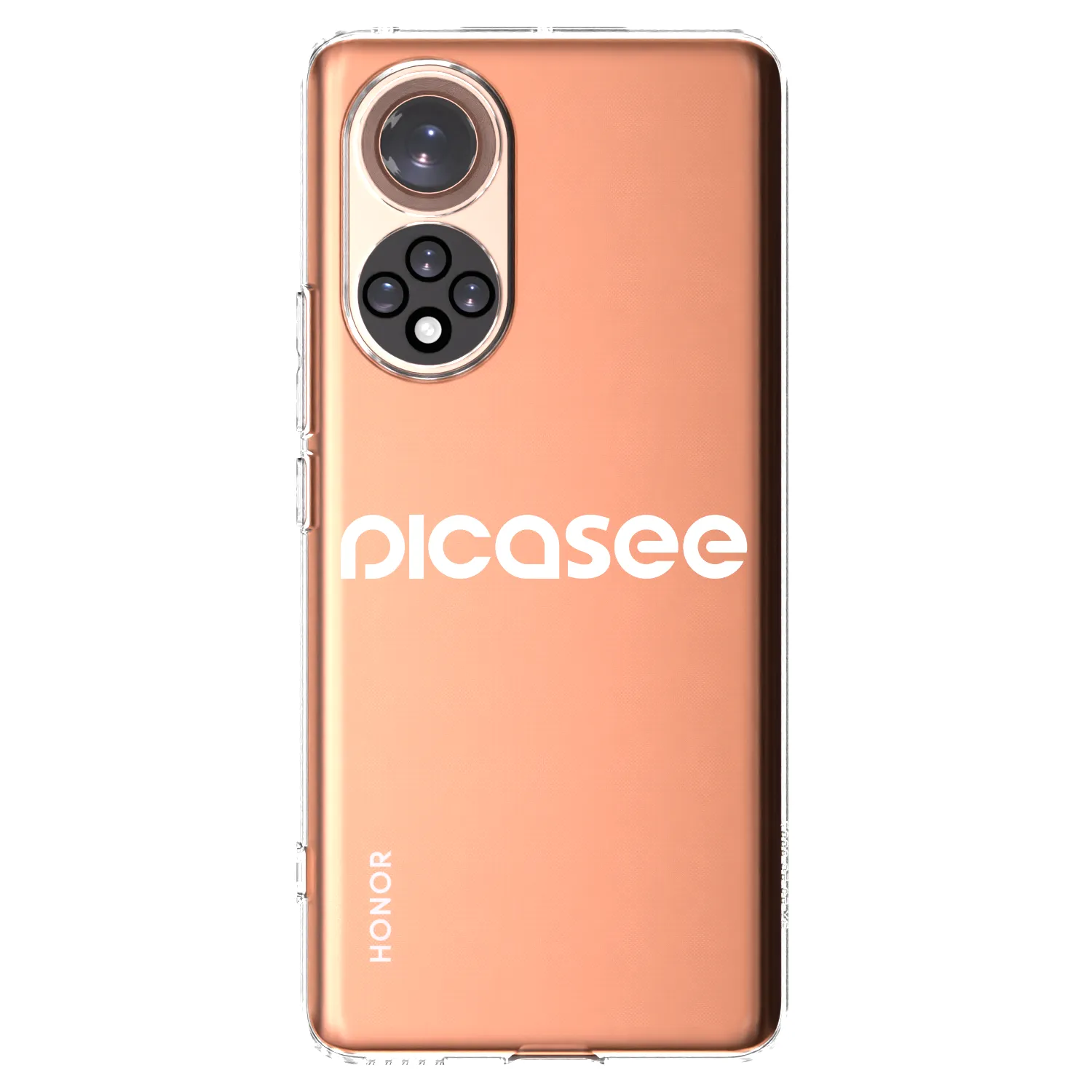 Picasee διαφανής θήκη σιλικόνης Honor 50 5G - Picasee - new logo - white