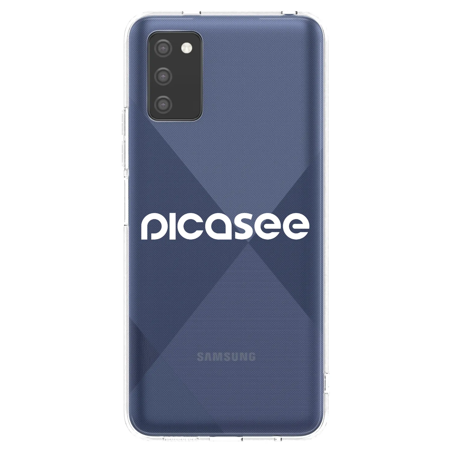 Picasee διαφανής θήκη σιλικόνης Samsung Galaxy A03s A037G - Picasee - new logo - white