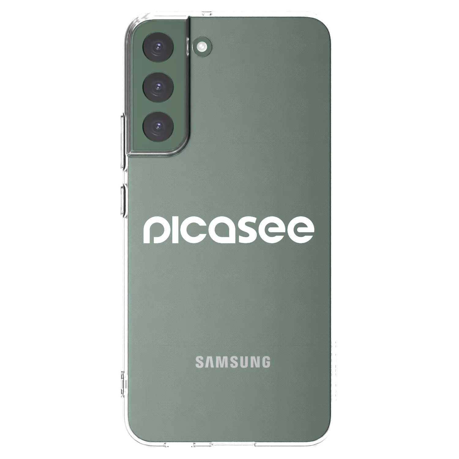 Picasee διαφανής θήκη σιλικόνης Samsung Galaxy S22+ 5G - Picasee - new logo - white