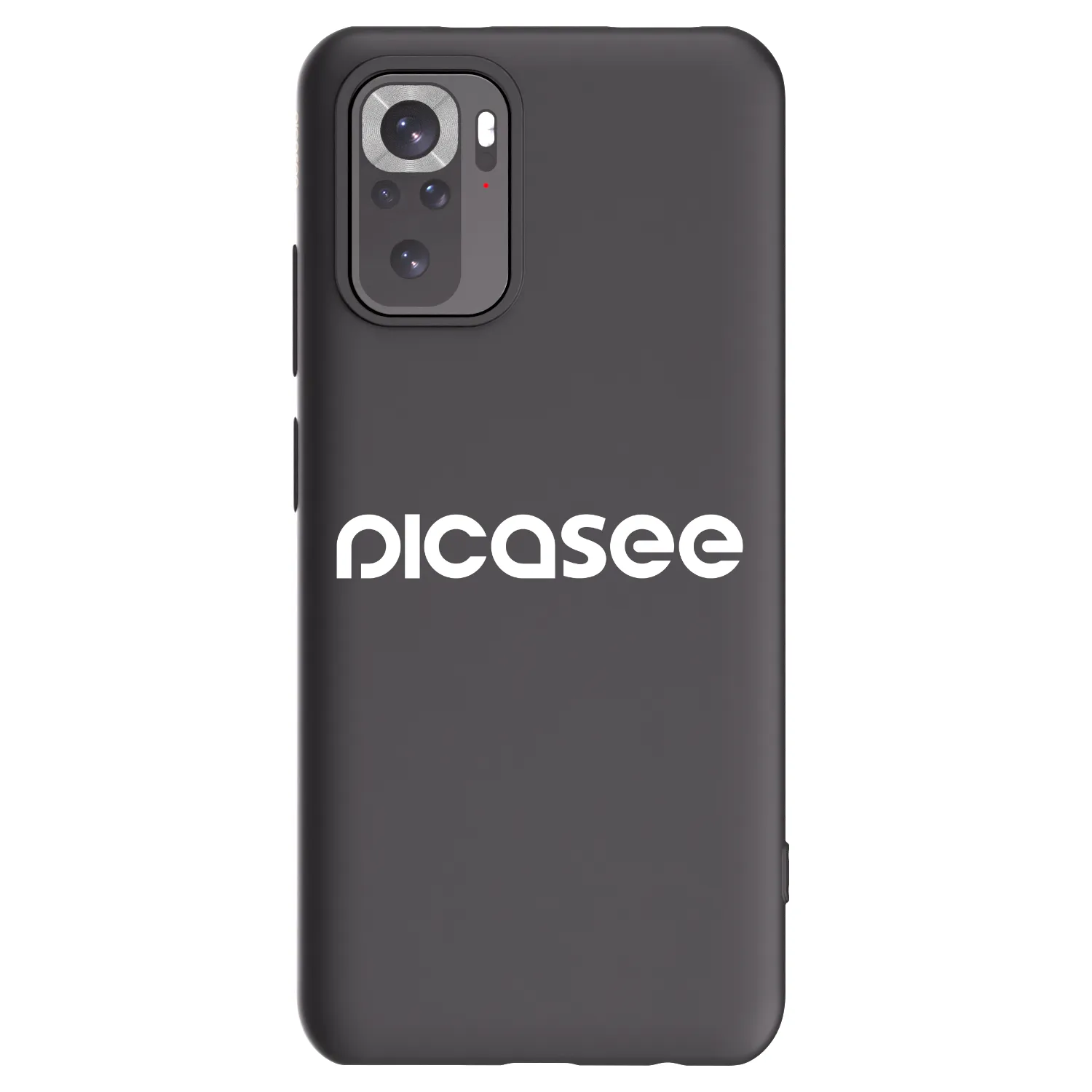 Picasee Μαύρη θήκη σιλικόνης για Xiaomi Redmi Note 11S 4G - Picasee - new logo - white