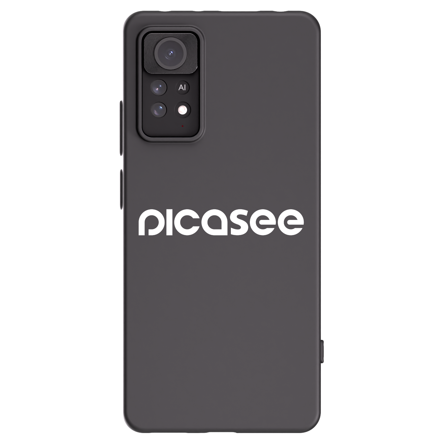 Picasee Μαύρη θήκη σιλικόνης για Xiaomi Redmi Note 11 Pro - Picasee - new logo - white