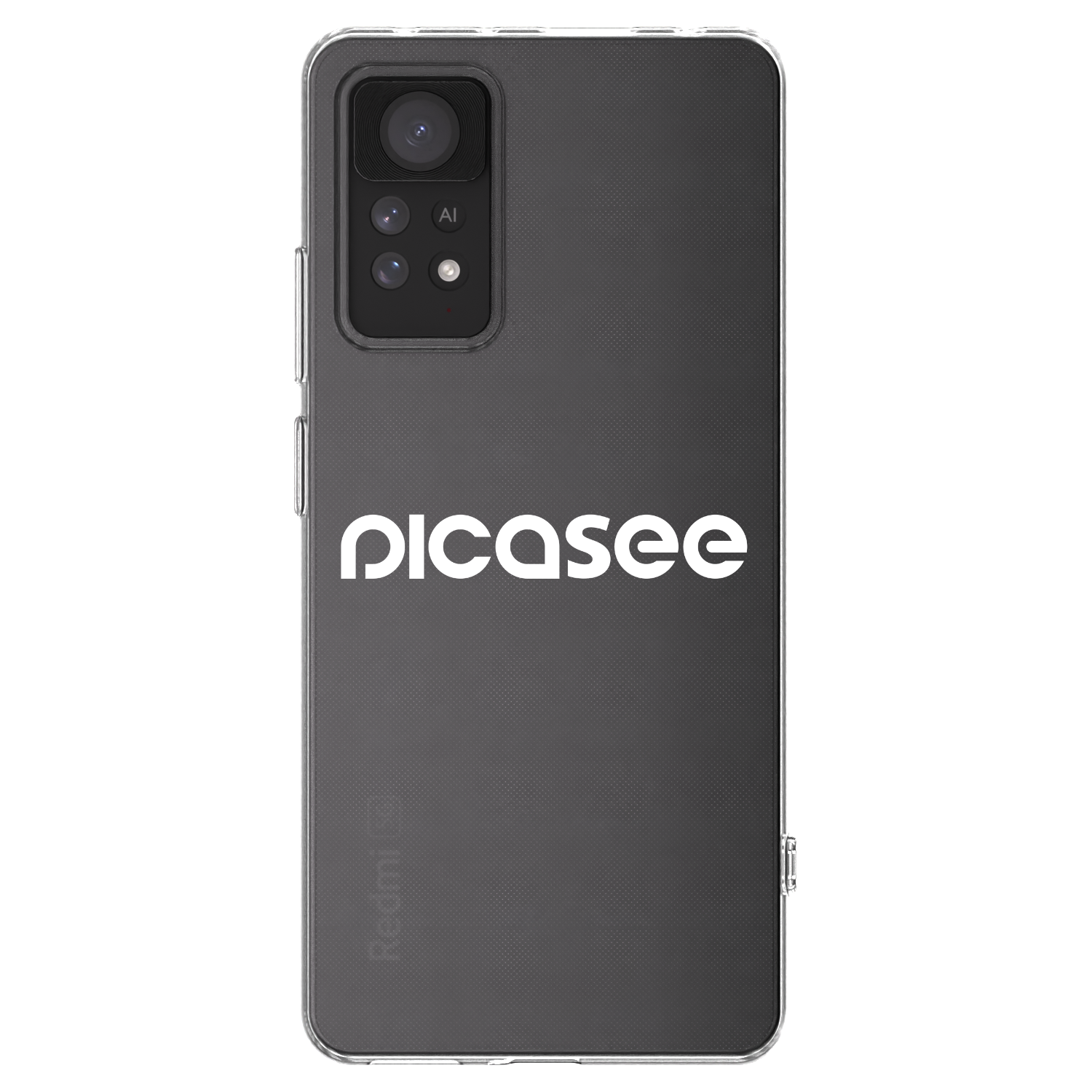 Picasee διαφανής θήκη σιλικόνης Xiaomi Redmi Note 11 Pro 5G - Picasee - new logo - white