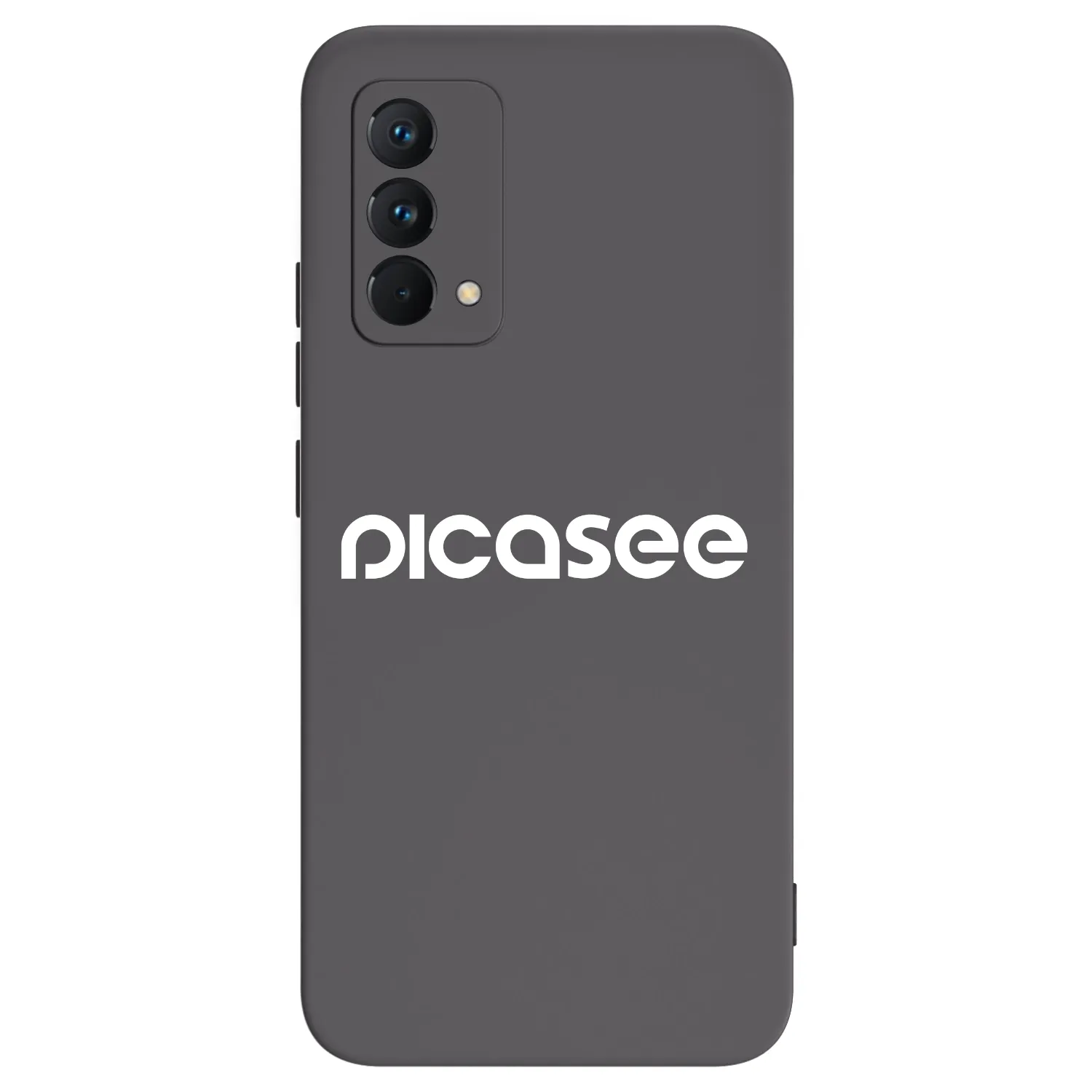 Picasee Μαύρη θήκη σιλικόνης για Realme GT Master Edition 5G - Picasee - new logo - white